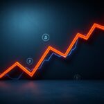 Падение цен Bitcoin и Ethereum на графике рынка